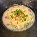 鯛そば のり - チーズリゾット