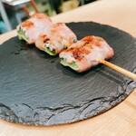 Sumiyaki Mo Dan - ゴーヤ豚バラ巻き