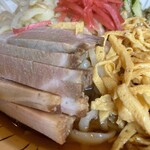 青竹手打ちらーめん 夢現 - このチャーシュー、大好きです