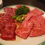 焼肉レストラン平安 - ☆刺しっけのあるお肉ですね(#^.^#)☆