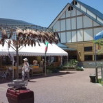 みかめ海の駅　潮彩館 - みかめ潮彩館・アジがまわっています