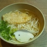 下関駅 待合売店 - ふく天うどん　４７０円