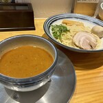 Tori Soba Bunroku - えび辛つけめん　味玉