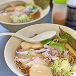 らぁ麺 亀我楽 - 醤油中華そば+味玉