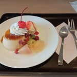 和食さと - 季節のプリンアラモード