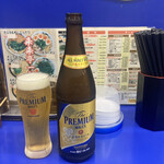 Rairai Tei - まずはビールだね。