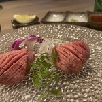 Kuroge Wagyu Unamaho Rumo Mmaun - 分厚いタン