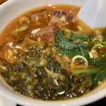 Chinese Dining 私家菜館・福 - 牛バラ辛麺と半炒飯