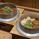 Kaisento Kamameshino Omise Uoyoshi - 蟹といくらの釜飯、鰻の釜飯