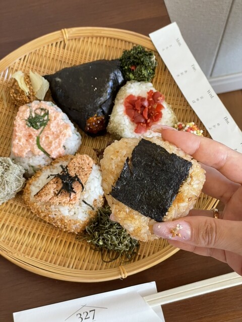327@oni cafe （サンニナナ@オニカフェ） - 姫松/おにぎり | 食べログ