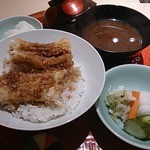 てんぷら 深町 - 穴子の天丼