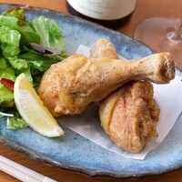 骨付き大山鶏もも唐揚げ