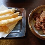 Izakaya Yuushin - カリカリチーズ＆砂肝から揚げ