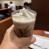 DOUTOR - アイスコーヒーフロートは360円です