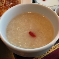 謝朋殿 幕張店 - ご飯はお粥に変更
