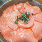 のっけ家 静岡店 - 本鮪大とろ頭肉丼１４００円  