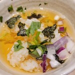 焼きあご煮干しらぁめん とびうお - こちらは割りスープで