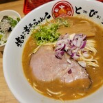 焼きあご煮干しらぁめん とびうお - このコンビ最強っす