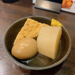 七津屋 - おでん　各種税込130円　出汁が染みて旨いし安いし