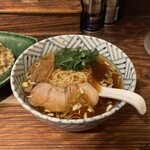 麺飯食堂 ひら匠 - チャーハンセットのラメーン（醤油）