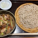 蕎麦 吉祥 翁 - 肉つけ蕎麦¥1100