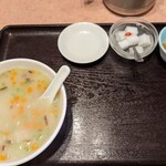 味仙楼 - 飲茶+野菜お粥セット＠1000