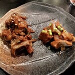 湯島天神下 すし初 - 鯵のなめろう