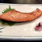 湯島天神下 すし初 - 銀鮭の幽庵焼き
