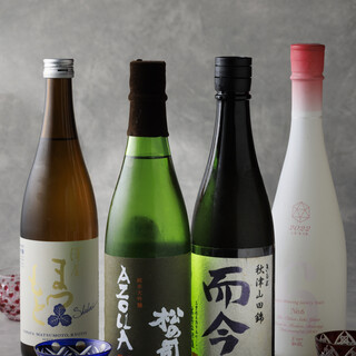 季節限定や希少な日本酒も◆芋焼酎「くじら」もご用意