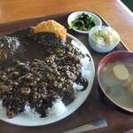 叶食堂 - メンチカレー