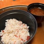 新町 和けい - すみれ会席　季節のご飯