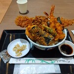Nihombashi Tendon Kaneko Hannosuke - 江戸前天丼ご飯大盛り