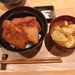 Sousu An - ワセカツ丼（1100円）
