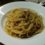 ノリノ穴 - ベーコンのペペロンチーノ♪