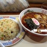 あめ家食堂 - チャーハンラーメンセット790円