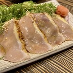 Kagoshimaken Kirishimashi Tsukada Noujou - 地鶏たたき 葱まみれ