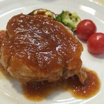 キッチン ブルー グローブ - 反対側から