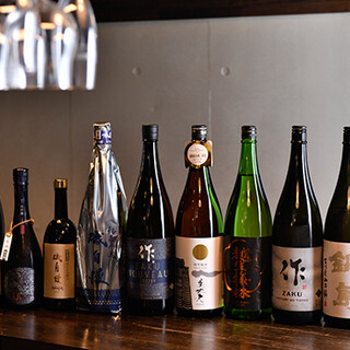 Enjoy with your favorite choko. Be sure to try some of Amane's best-selected sake.