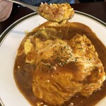 イチハシ - デミクリームオムライス　Sサイズ