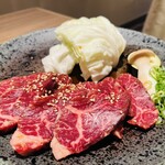 焼肉・しゃぶしゃぶ たちばな - ハラミ