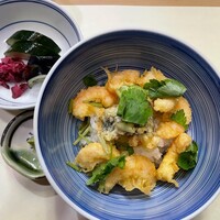 てんぷら天松 日本橋店 - 〆の天茶ー