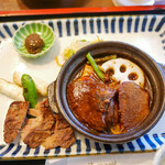 牛たん焼き 仙台辺見 - 上たん焼きと和風たんシチュー定食