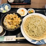 Sobadokoro Nakaya - ♪かき揚げランチ¥1100