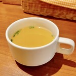 Tonkopan - ランチのスープです。（2023.7 byジプシーくん）