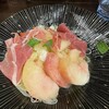 Egushi - 桃と生ハムの冷製パスタ
