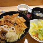 すし亭 - 穴子丼セット