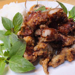 ロムアロイ - 「カウ　ムー　トー」：カーやレモングラス等のハーブが
      たっぷりすり込まれていて。
      爽やかな、ほろ苦味♪
      