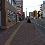Menya Daichi - 駐車場までの道のり