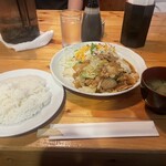 味工房 - 日替りランチ（豚肉とキャベツの味噌炒め） 700円