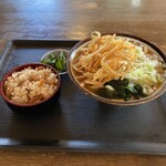 キネツキうどん - まぜごはん定食(小)